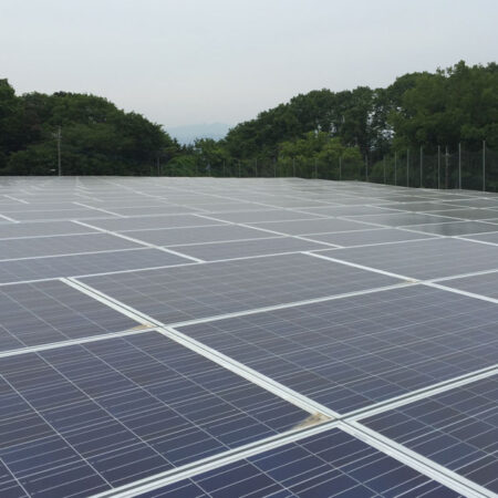 群馬太陽光発電1.48mw 50kw 2基設置工事