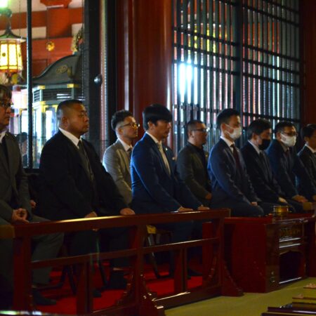 新年安全祈願および賀詞交歓会を行いました